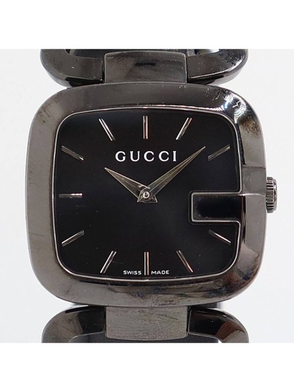 Gucci 125.4 Bangle Watch Black Dial